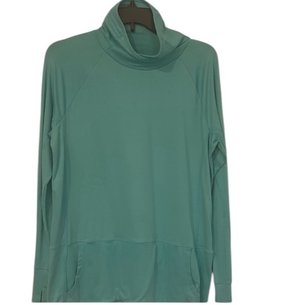 Nine West Teal high neck  athleisure lounge top size medium